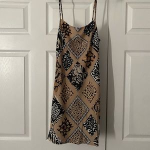 peppermayo animal print dress